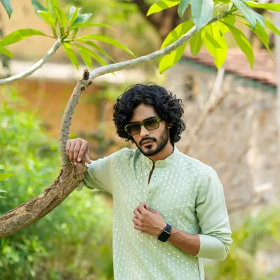 Handloom Linen Kurta